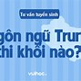 Học Ngôn Ngữ Trung Học Khối Nào