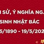 Sinh Nhật Của Bác Hồ